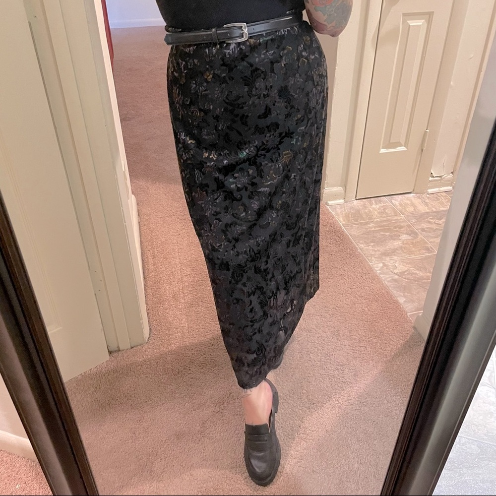 Whimsy goth maxi skirt